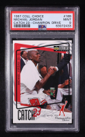 Michael Jordan 1997-98 Collector's Choice #189 Catch 23 Championship Drive (PSA 9) at PristineAuction.com