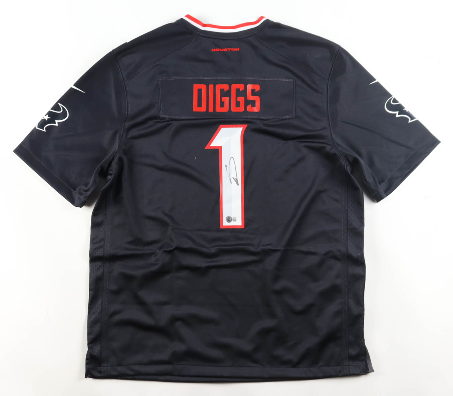 Stefon Diggs Signed Texans Nike Authentic Jersey (Beckett) at PristineAuction.com Stefon Diggs Signed Texans Nike Authentic Jersey (Beckett) at PristineAuction.com