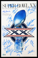 1985 Bears Super Bowl XX 11x17 Photo Team-Signed By (21) with Dan Hampton, Mike Singletary, Tom Thayer, Matt Suhey (Beckett & JSA) at PristineAuction.com