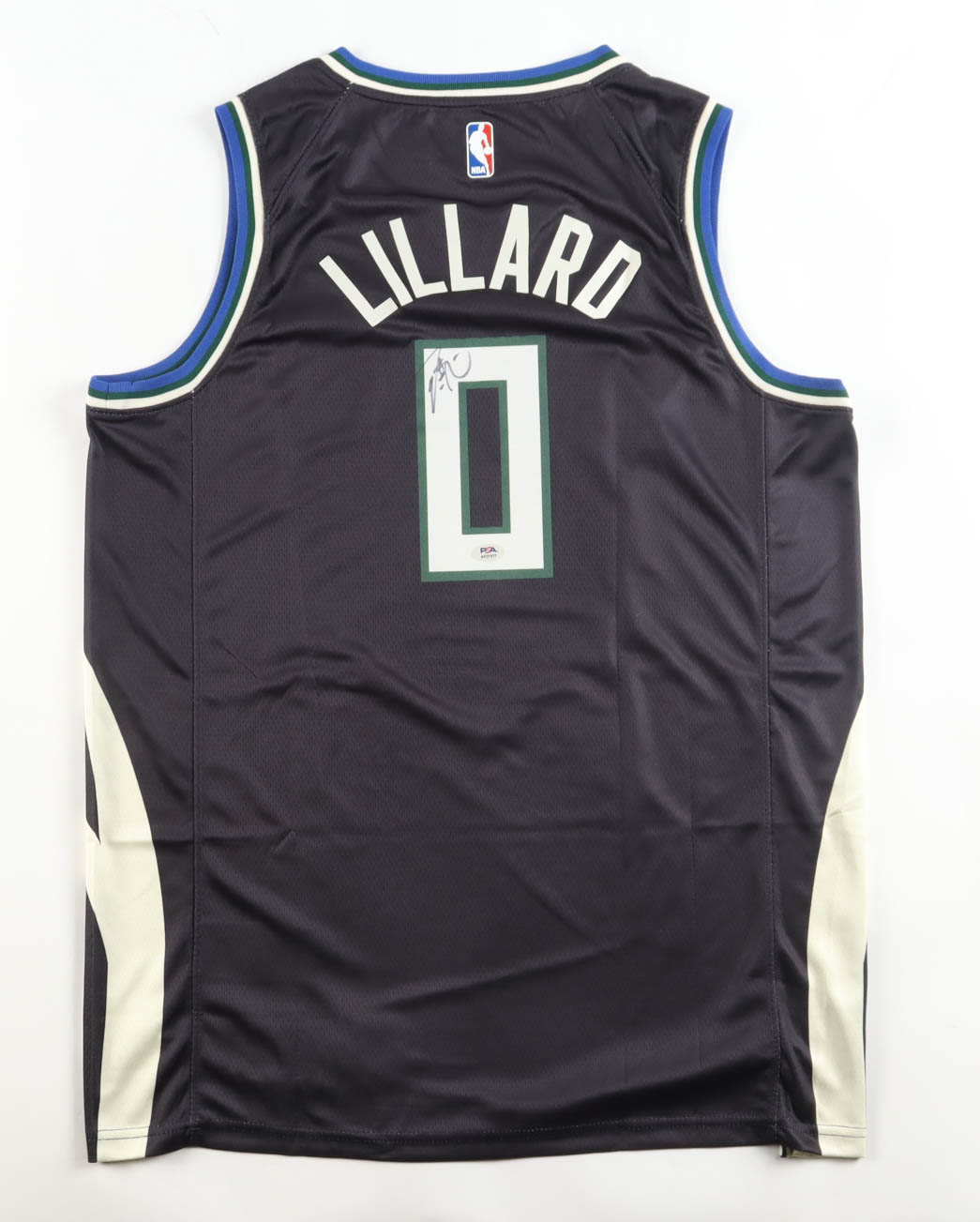 Damian Lillard Signed Bucks Jordan Authentic Jersey (PSA) at PristineAuction.com Damian Lillard Signed Bucks Jordan Authentic Jersey (PSA) at PristineAuction.com
