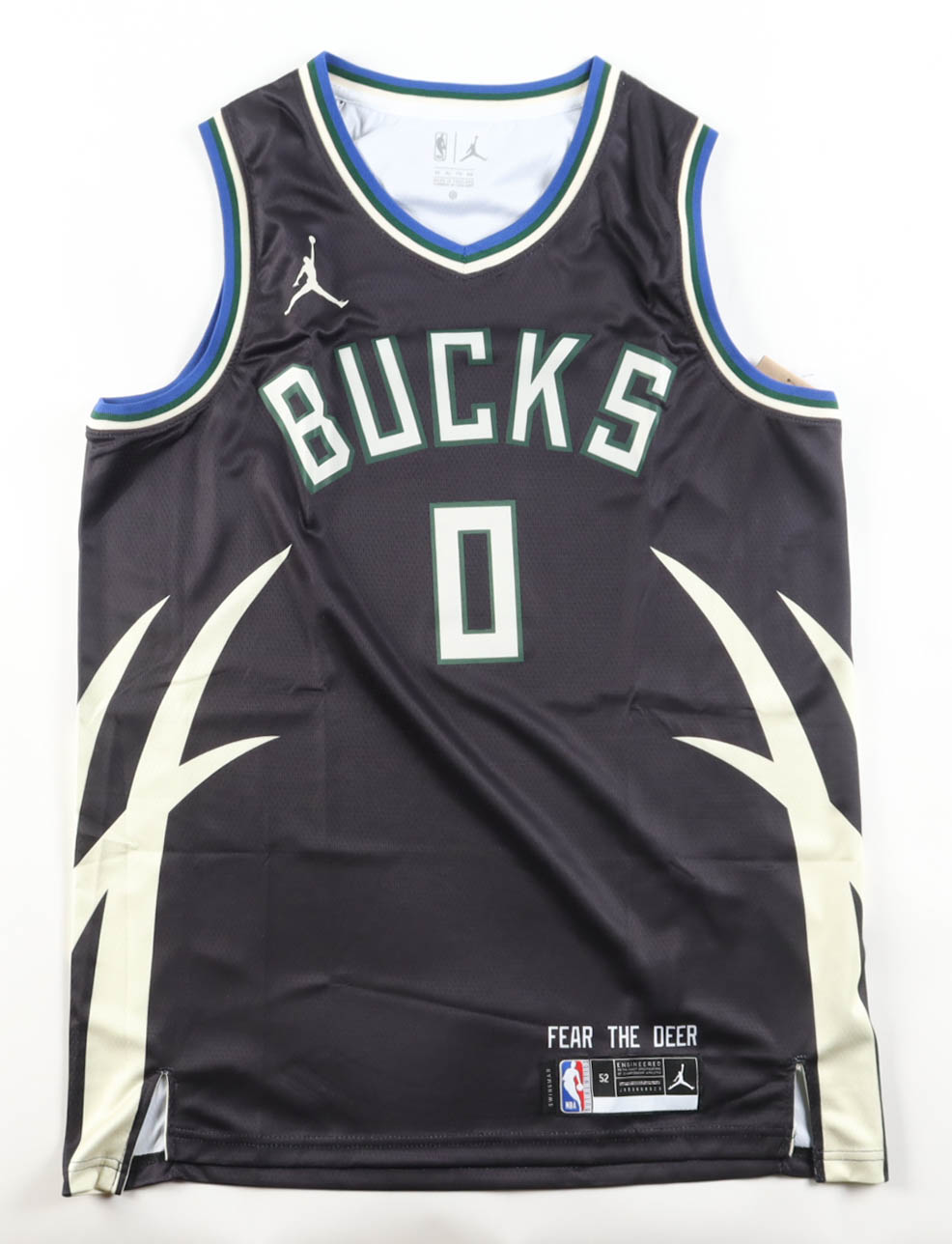 Damian Lillard Signed Bucks Jordan Authentic Jersey (PSA) at PristineAuction.com Damian Lillard Signed Bucks Jordan Authentic Jersey (PSA) at PristineAuction.com
