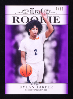 Dylan Harper 2023 Leaf Special Release Rookie Achievement Purple #RA21 RC #7/10 at PristineAuction.com