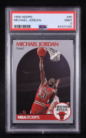 Michael Jordan 1990 Hoops #65 (PSA 9) at PristineAuction.com