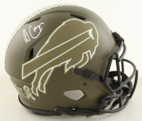 Amari Cooper Signed Bills Full-Size Authentic On-Field Salute to Service Alternate Speed Helmet (Beckett) at PristineAuction.com