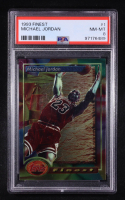 Michael Jordan 1993-94 Finest #1 (PSA 8) at PristineAuction.com