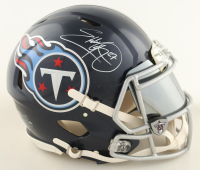 Eddie George Signed Tennessee Titans Full-Size Authentic On-Field Speed Helmet With Visor (Beckett) at PristineAuction.com
