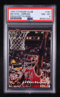Michael Jordan 1993-94 Stadium Club #181 FF (PSA 8) at PristineAuction.com