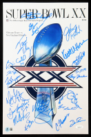 1985 Bears Super Bowl XX 11x17 Photo Team-Signed By (21) with Dan Hampton, Mike Singletary, Tom Thayer, Matt Suhey (Beckett & JSA) at PristineAuction.com