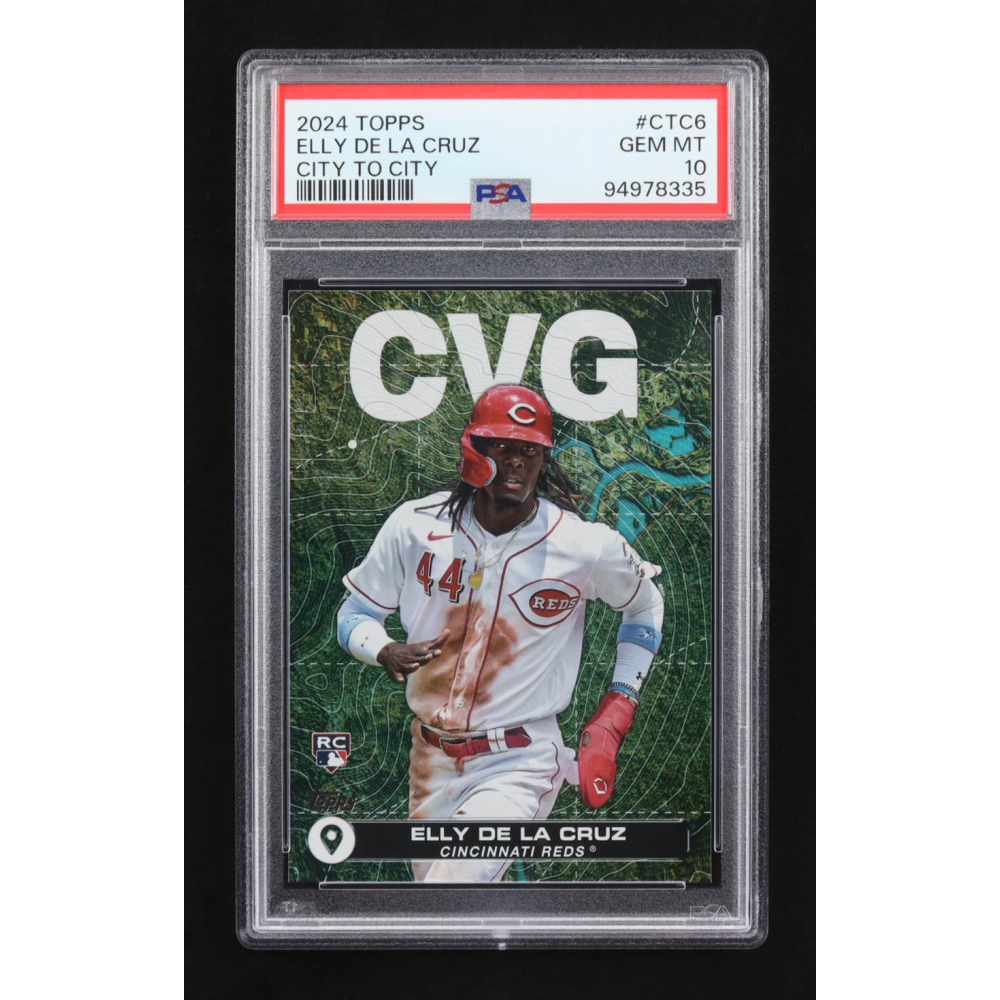 Elly De La Cruz 2024 Topps City to City #CTC-6 RC (PSA 10) at PristineAuction.com