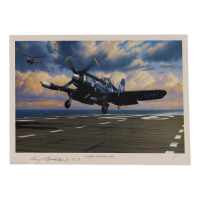Guy Bordelon Signed Stan Stokes "Working The Night Shift" Lithograph Inscribed "VC-3" (AIV) at PristineAuction.com