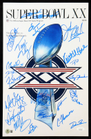 1985 Bears Super Bowl XX 11x17 Photo Team-Signed By (21) with Dan Hampton, Mike Singletary, Tom Thayer, Matt Suhey (Beckett & JSA) at PristineAuction.com