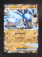 Lucario ex 2025 Pokemon TCG Scarlet & Violet Prismatic Evolutions #051 at PristineAuction.com