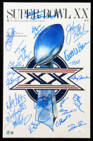 1985 Bears Super Bowl XX 11x17 Photo Team-Signed By (21) with Dan Hampton, Mike Singletary, Tom Thayer, Matt Suhey (Beckett & JSA) at PristineAuction.com