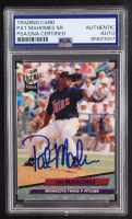 Pat Mahomes Sr. Signed 1992 Fleer Ultra #398 RC (PSA) at PristineAuction.com