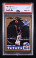 Michael Jordan 1990-91 Hoops #5 AS SP (PSA 8) at PristineAuction.com