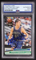 Christian Laettner Signed 1992-93 Fleer Ultra Rookie #304 RC (PSA) at PristineAuction.com