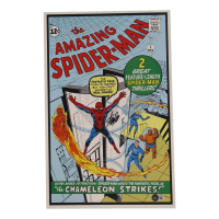 Stan Lee Signed "Spider-Man" 11x17 Print (Beckett) at PristineAuction.com