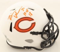 Brian Urlacher Signed Bears Lunar Eclipse Alternate Speed Mini Helmet Inscribed "HOF 18" (Beckett) at PristineAuction.com