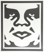 Shepard Fairey - "Obey" Andre the Giant - Signed 25x30 Lithograph (PA) at PristineAuction.com