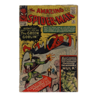 1964 "The Amazing Spider-Man" Issue #14 Marvel Comic Book at PristineAuction.com