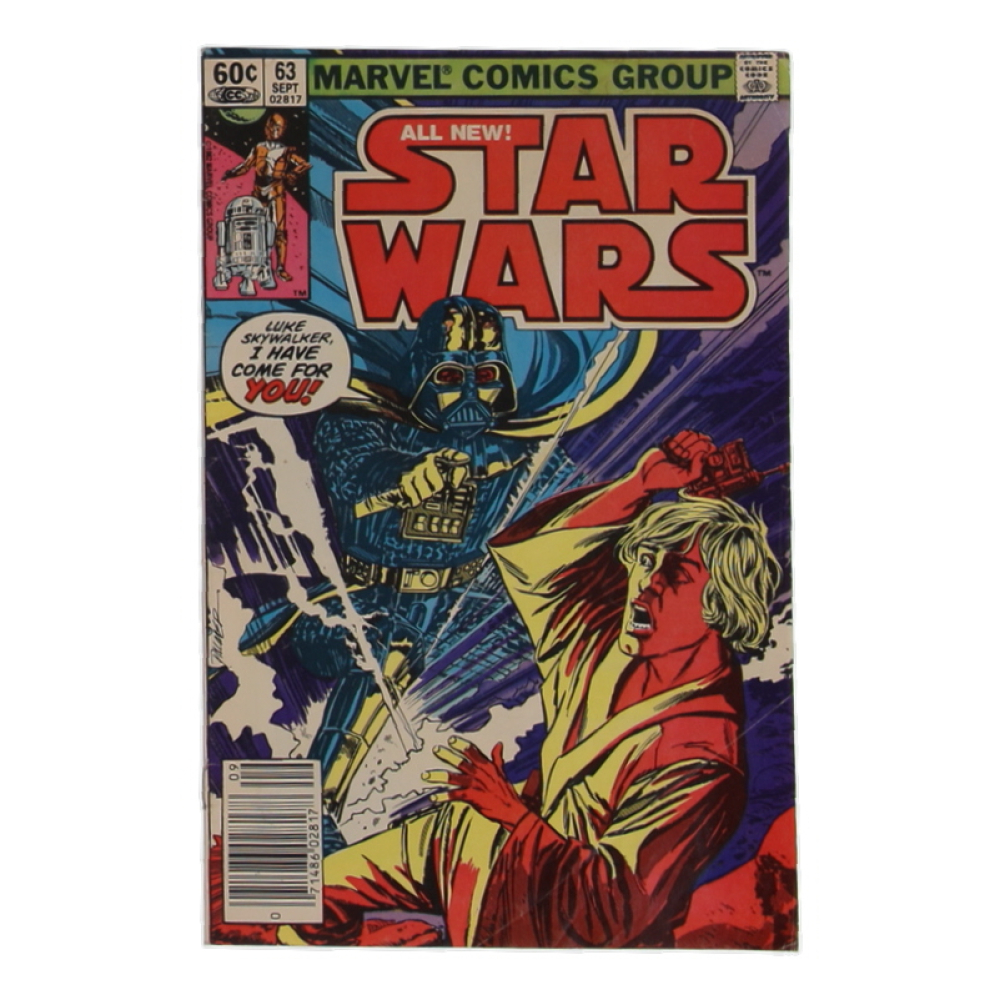 1982 "Star Wars" Issue #63 Marvel Comic Book at PristineAuction.com
