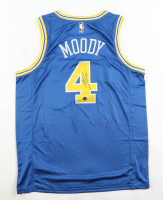 Moses Moody Signed Warriors Nike Authentic Jersey (Beckett) at PristineAuction.com