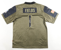 Justin Fields Signed Bears Nike Authentic Jersey (Beckett) at PristineAuction.com