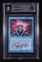Christopher Rush Signed 1995 Magic The Gathering Ice Age Brainstorm (BGS) at PristineAuction.com