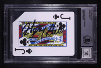 Henry Hill Signed The Orleans Jack Of Clubs Playing Card (BGS | Auto Graded 10) at PristineAuction.com