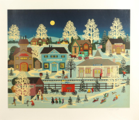 Jane Wooster Scott Signed "Yesteryear in Blue Ridge" LE Numbered 13x16 Lithograph (PA) at PristineAuction.com