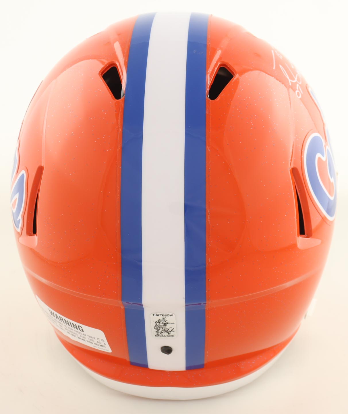 Tim Tebow Signed Florida Gators Full-Size Speed Helmet Inscribed "07 Heisman" (Tebow) at PristineAuction.com Tim Tebow Signed Florida Gators Full-Size Speed Helmet Inscribed "07 Heisman" (Tebow) at PristineAuction.com