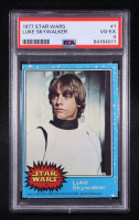 Luke Skywalker 1977 Topps Star Wars #1 (PSA 4) at PristineAuction.com