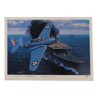 T.R. Wiebe & Walter N. Nelson Signed Stan Stokes "Scratch One Flat Top" Lithograph (AIV) at PristineAuction.com