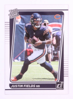 Justin Fields 2021 Clearly Donruss #53 RR RC at PristineAuction.com