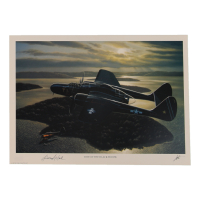 Leonard Hall Signed Stan Stokes "Bite Of The Black Widow" Lithograph (AIV) at PristineAuction.com