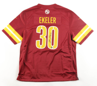 Austin Ekeler Signed Commanders Nike Authentic Jersey (Beckett) at PristineAuction.com