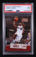 LeBron James 2005-06 Upper Deck Rookie Debut #15 (PSA 9) at PristineAuction.com