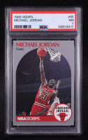 Michael Jordan 1990-91 Hoops #65 (PSA 7) at PristineAuction.com