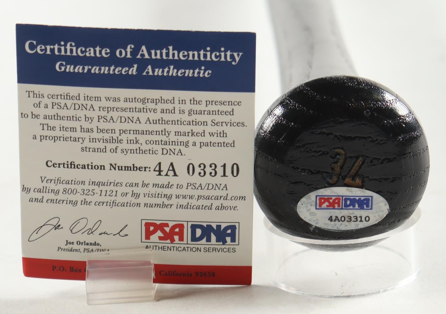 Chipper Jones Signed Rawlings Adirondack Big Stick Baseball Bat (PSA) at PristineAuction.com Chipper Jones Signed Rawlings Adirondack Big Stick Baseball Bat (PSA) at PristineAuction.com