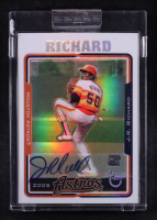 J.R. Richard 2005 Topps Retired Signature Autographs Refractors #JR 01/25 at PristineAuction.com