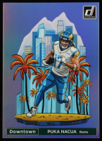 Puka Nacua 2024 Donruss Downtown! Oversize #20 at PristineAuction.com