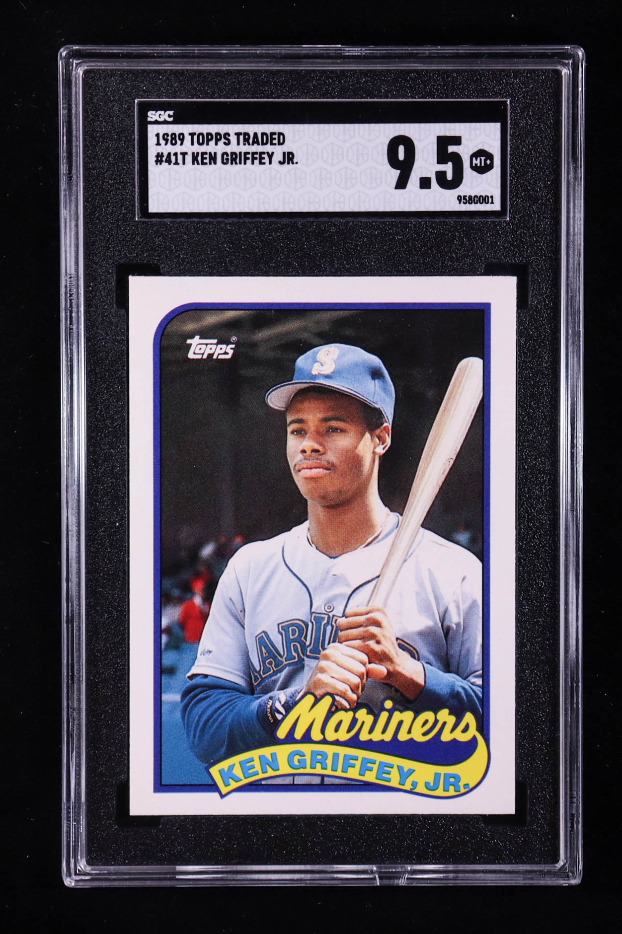 Ken Griffey Jr. 1989 Topps Traded #41T RC (SGC 9.5) at PristineAuction.com Ken Griffey Jr. 1989 Topps Traded #41T RC (SGC 9.5) at PristineAuction.com