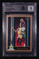 Shawn Kemp Signed 1990-91 SkyBox #268 RC (BGS | Autograph Grade 10) at PristineAuction.com