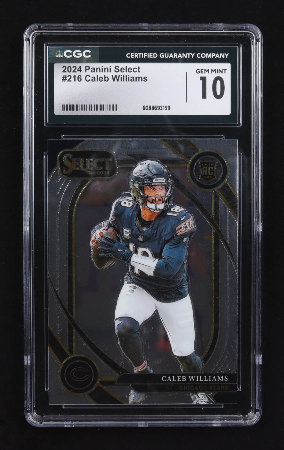 Caleb Williams 2020 Panini Select #216 RC (CGC 10) at PristineAuction.com Caleb Williams 2020 Panini Select #216 RC (CGC 10) at PristineAuction.com