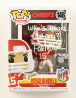 Pat Mahomes Sr. Signed Chiefs #251 Patrick Mahomes II Funko Pop! Vinyl Figure Inscribed "Who's Your Daddy?" (Beckett) at PristineAuction.com