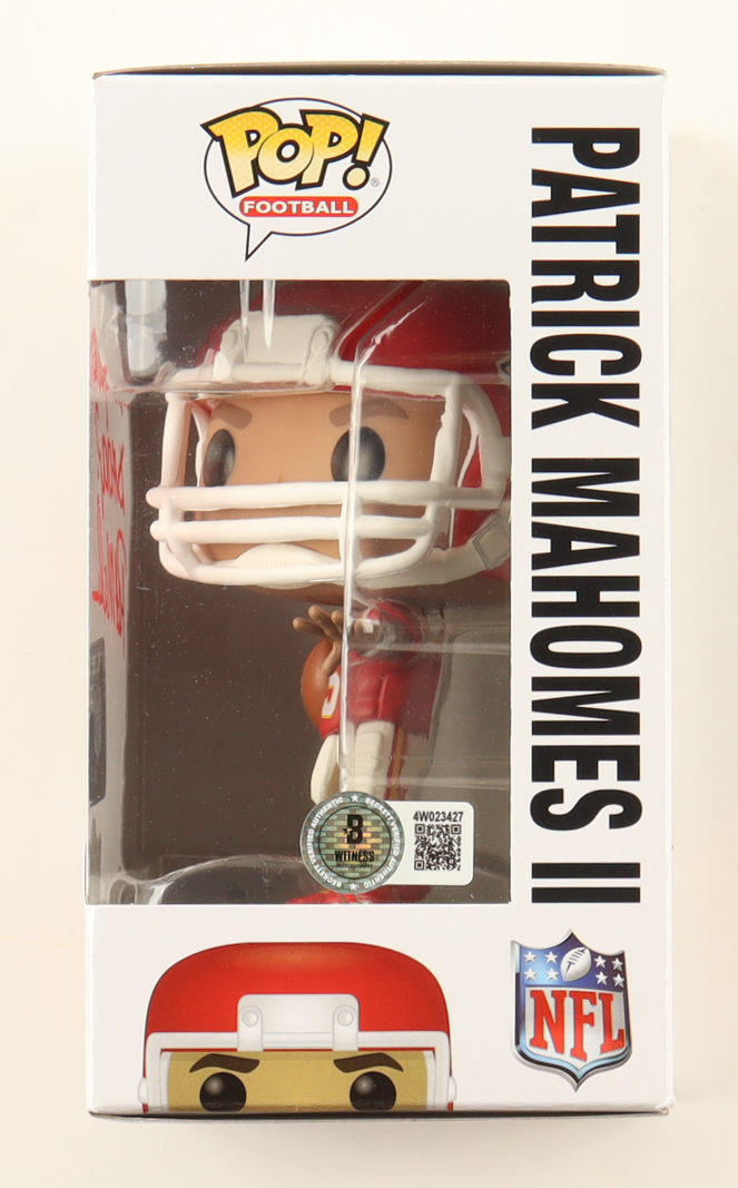Pat Mahomes Sr. Signed Chiefs #251 Patrick Mahomes II Funko Pop! Vinyl Figure Inscribed "Who's Your Daddy?" (Beckett) at PristineAuction.com Pat Mahomes Sr. Signed Chiefs #251 Patrick Mahomes II Funko Pop! Vinyl Figure Inscribed "Who's Your Daddy?" (Beckett) at PristineAuction.com