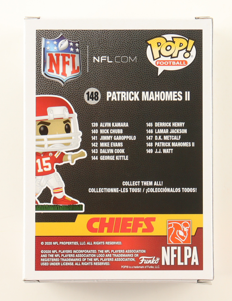 Pat Mahomes Sr. Signed Chiefs #251 Patrick Mahomes II Funko Pop! Vinyl Figure Inscribed "Who's Your Daddy?" (Beckett) at PristineAuction.com Pat Mahomes Sr. Signed Chiefs #251 Patrick Mahomes II Funko Pop! Vinyl Figure Inscribed "Who's Your Daddy?" (Beckett) at PristineAuction.com
