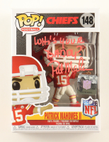 Pat Mahomes Sr. Signed Chiefs #251 Patrick Mahomes II Funko Pop! Vinyl Figure Inscribed "Who's Your Daddy?" (Beckett) at PristineAuction.com
