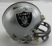 Dave Casper Signed Raiders Mini Helmet Inscribed "HOF 02" (JSA) at PristineAuction.com