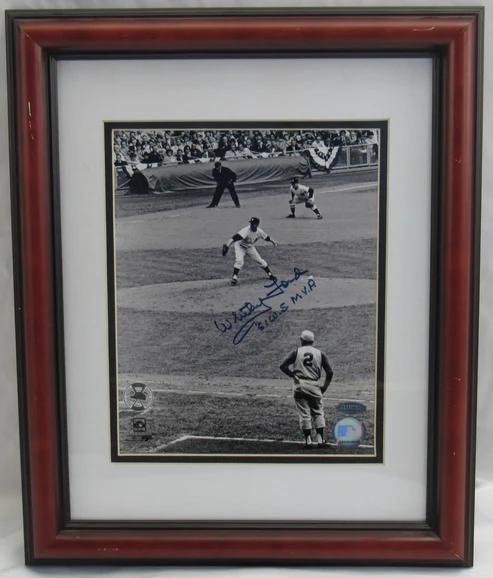 Whitey Ford Signed Yankees Custom Framed Photo Inscribed "61 WS MVP" (Steiner) at PristineAuction.com Whitey Ford Signed Yankees Custom Framed Photo Inscribed "61 WS MVP" (Steiner) at PristineAuction.com